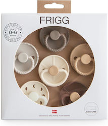 Frigg Suzete Silicon Suzeta pentru 0-6 luni 6buc