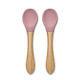 Lorelli Baby Set with Spoons made of Silicone B...