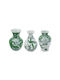 Artekko Decorative Vase Melania White 10x10x15.5cm