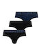 Men's Boxers Black-Blue 3Pack