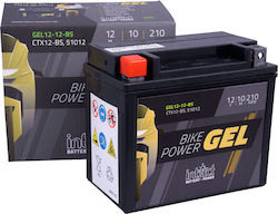 Intact GEL Μπαταρία Μοτοσυκλέτας YTX12-BS με Χωρητικότητα 10Ah Intact GEL Μπαταρία Μοτοσυκλέτας YTX12-BS με Χωρητικότητα 10Ah