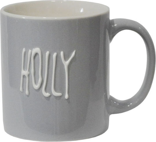 Kostopoulos Mug from Porcelain Grey Holly