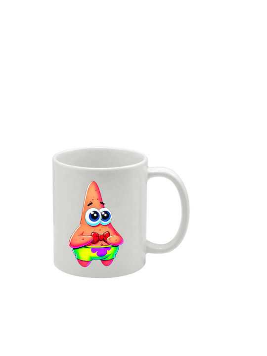 White Mug SpongeBob SquarePants