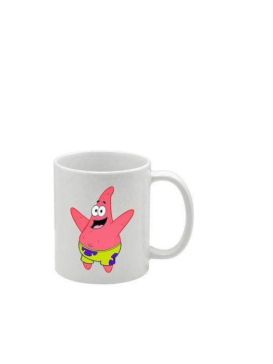 White Mug SpongeBob SquarePants