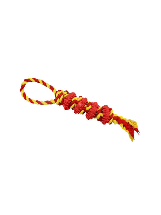 Uniq Uniq Hundespielzeug Kauen Seil Spielzeug Hund 5cm Rote 1 Stück