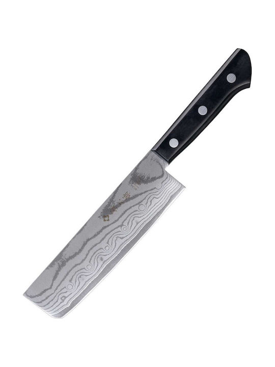 Tojiro Basic Knife Nakiri from Damascus Steel 16.5cm
