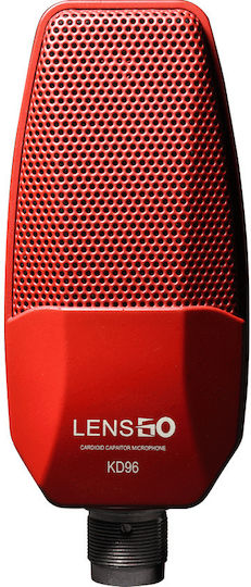 LensGo KD96 Electret Microfon Montat pe amortizoare pentru Vocale în Culoarea Red Streaming / Podcast
