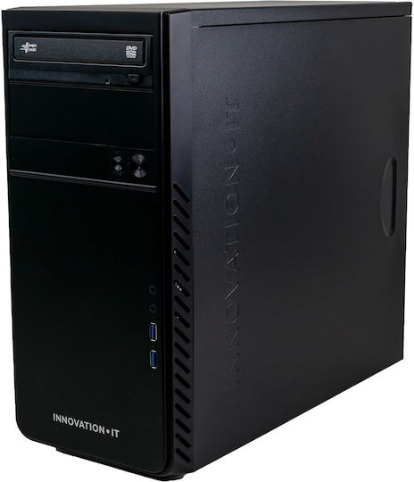 Innovation IT Настолен Компютър (i3-14100/16GB DDR4/512GB SSD/Без Операционна Система)