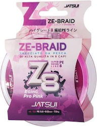 Νημα Jatsui Ze-braid Z8 Eging Pro 150m 0.4pe 0.10mm