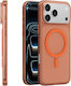 Mageasy Lyte M Back Cover Metallic 0.7mm Coral for iPhone 17 Pro Max