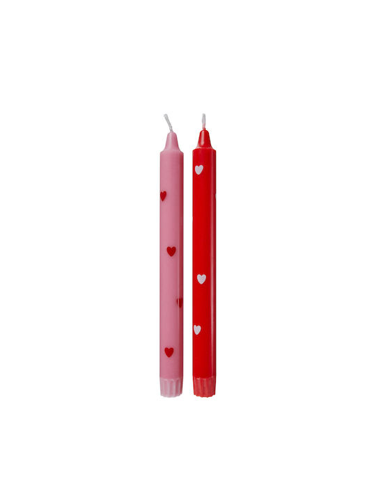 Butlers Dekoratives Kerze Art Bougie Kegel Rote...