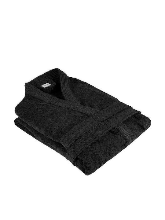 Homelovers Халат с яка Черно 350гр/кв.м