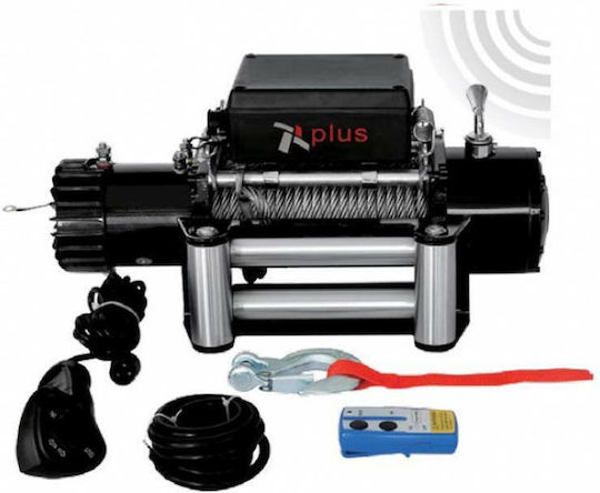 Plus Dw 12000 Remote Electric 4x4 Car Winch 12V with Towing Capacity 5454kg