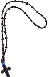 Prayer Beads Necklace 33 Knots Cross