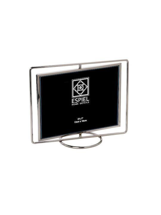 Espiel Frame Metallic 13cmx18cm with Silver Frame