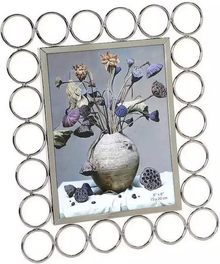 Espiel Metallic Photo Frame with Silver Frame