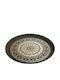 Espiel Rotund Tavă de Servire în Culoare Verde 46.5x46.5x3cm ASL101 1buc