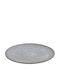 Espiel Corsica Teller Untiefe Keramik Gray mit Durchmesser 26.3cm 4Stück