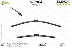 Valeo Σετ Μπροστινοί Υαλοκαθαριστήρες 600mm/500mm Valeo Σετ Μπροστινοί Υαλοκαθαριστήρες 600mm/500mm