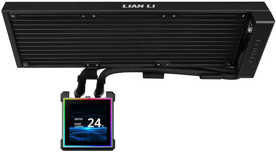 Lian Li HydroShift II LCD-S 360N Μαύρο