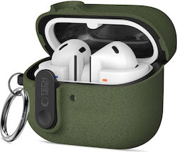 Tech-Protect Slim Hook Case Plastic with Hook in Green color for Samsung Galaxy Buds 3 / 3 FE / 3 Pro