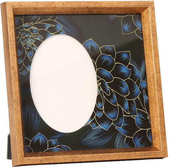 Espiel Glas Bilderrahmen Blumen 13x18cm