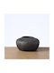 Espiel Decorative Vase Black 19x10.5x19cm