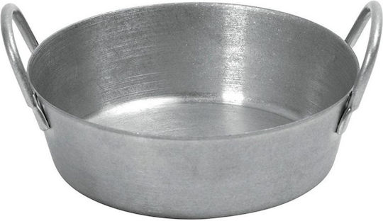 Espiel Snow Dip Serving Bowl Round Inox Silver with Diameter 12.3cm