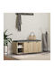 Eingangsmöbel mit Bank Sonoma Oak 100x38x46cm