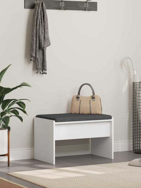 Bancă Exterior Lemnos cu Perne 60x38x46cm