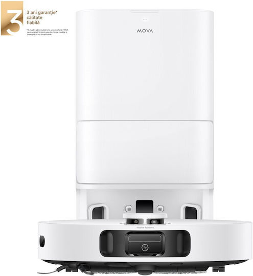 Mova E40 Ultra Σκούπα Ρομπότ με Χαρτογράφηση Laser & Απορρόφηση 19000Pa Λευκή