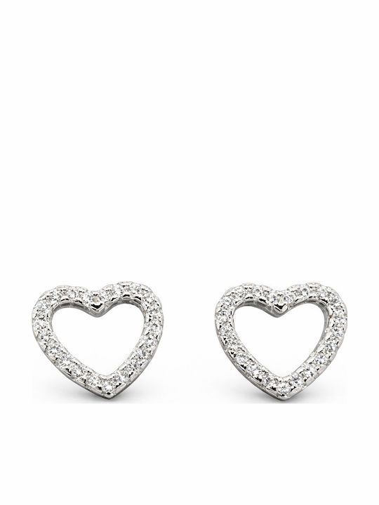 Earrings made of Silver with Stones