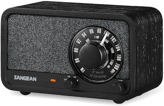 Sangean WR-8 cu Bluetooth Vintage Walnut