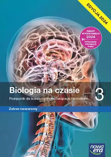 Nowa Biologia Na Czasie Podręcznik 3 Liceum I Technikum Zakres Rozszerzony Edycja 2024