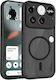 Halbtransparent Umschlag Rückseite Kunststoff Schwarz (Nothing Phone (3))