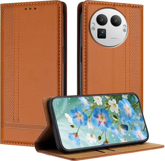 L-shaped Book Καφέ (Realme GT 8 Pro)