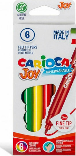 Carioca Joy Маркери за рисуване 2.8мм Комплект 6бр