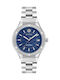Philipp Plein Underdog Herrenuhr 44mm Batterie mit Silber rostfreiem Stahlarmband