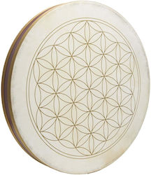 Sonic Energy Flower Life Wave Drum Μπεντίρ