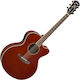 Yamaha Semi-Acoustic Guitar Cutaway Spruce