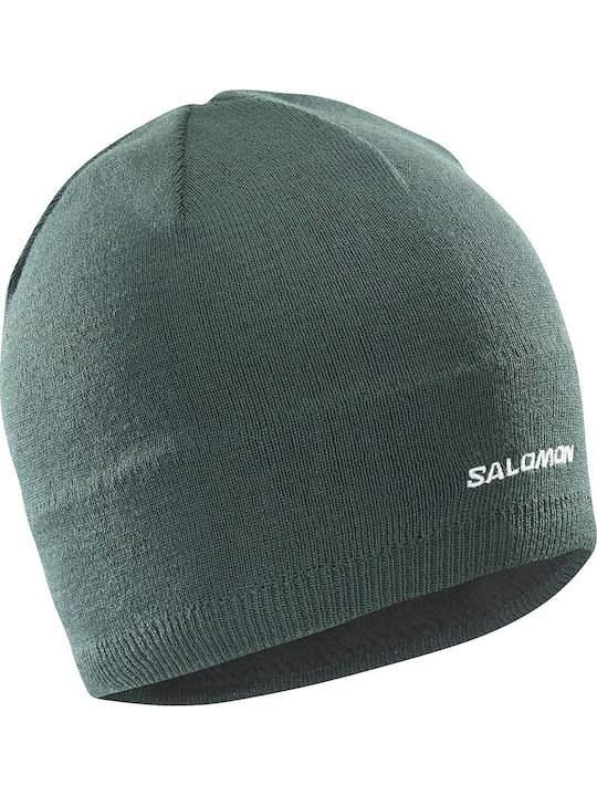 Beanie Unisex Fleece Beanie Knitted in Green color