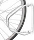 Dunlop Wall Mounted Bicycle Parking Rack Stainless Steel 1 Slot 02839597