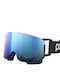 Ski & Snowboard Goggles Kids Black with Lens in Black Color