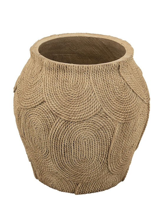 Artekko Cement Κασπώ Τσιμεντένιο Καφέ 38x38x37.5εκ.