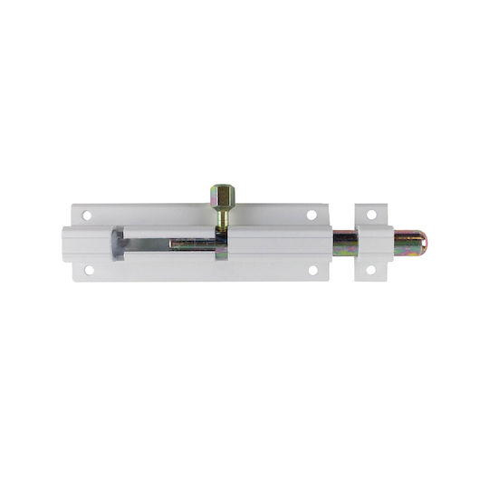 Aluminum Door Bolts White No 60/8 Heavy Duty