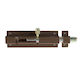 Aluminum Door Bolts Brown No 100/12 Heavy Duty Card