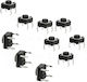 10pcs 6x6x5mm Momentary Tactile Push Buttons Arduino