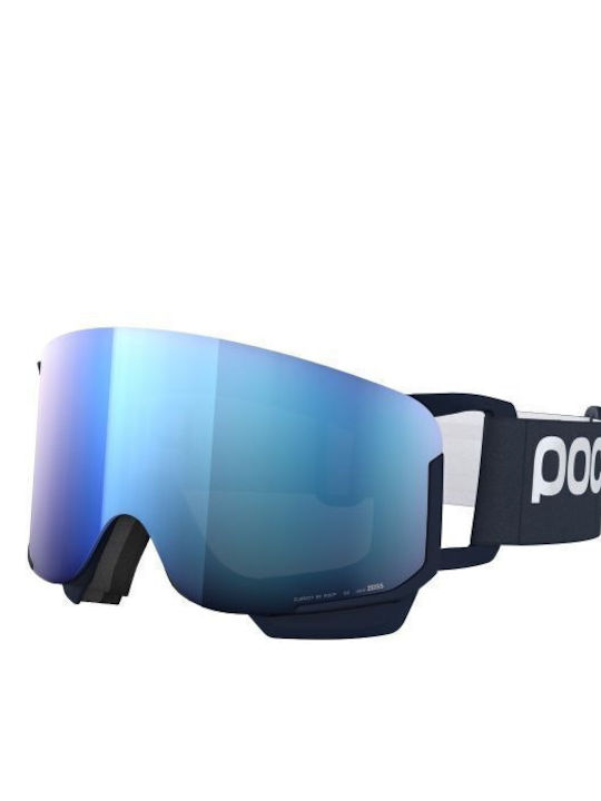 Poc Mid Μάσκα Σκι & Snowboard Ενηλίκων Μπλε με ...