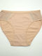 Cotton Women's Briefs Beige