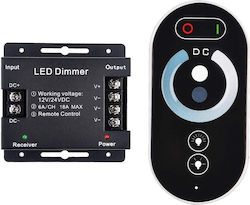 Vencore 6613-10007 Dimmer Single Color 12-24v 216-432w Rf Remote Ασύρματο Dimmer Μονού Χρώματος Rf Χειριστήριο 12 Volt 216 Watt & 24 Volt 432 Watt Μέγιστο Φορτίο 6613-10007